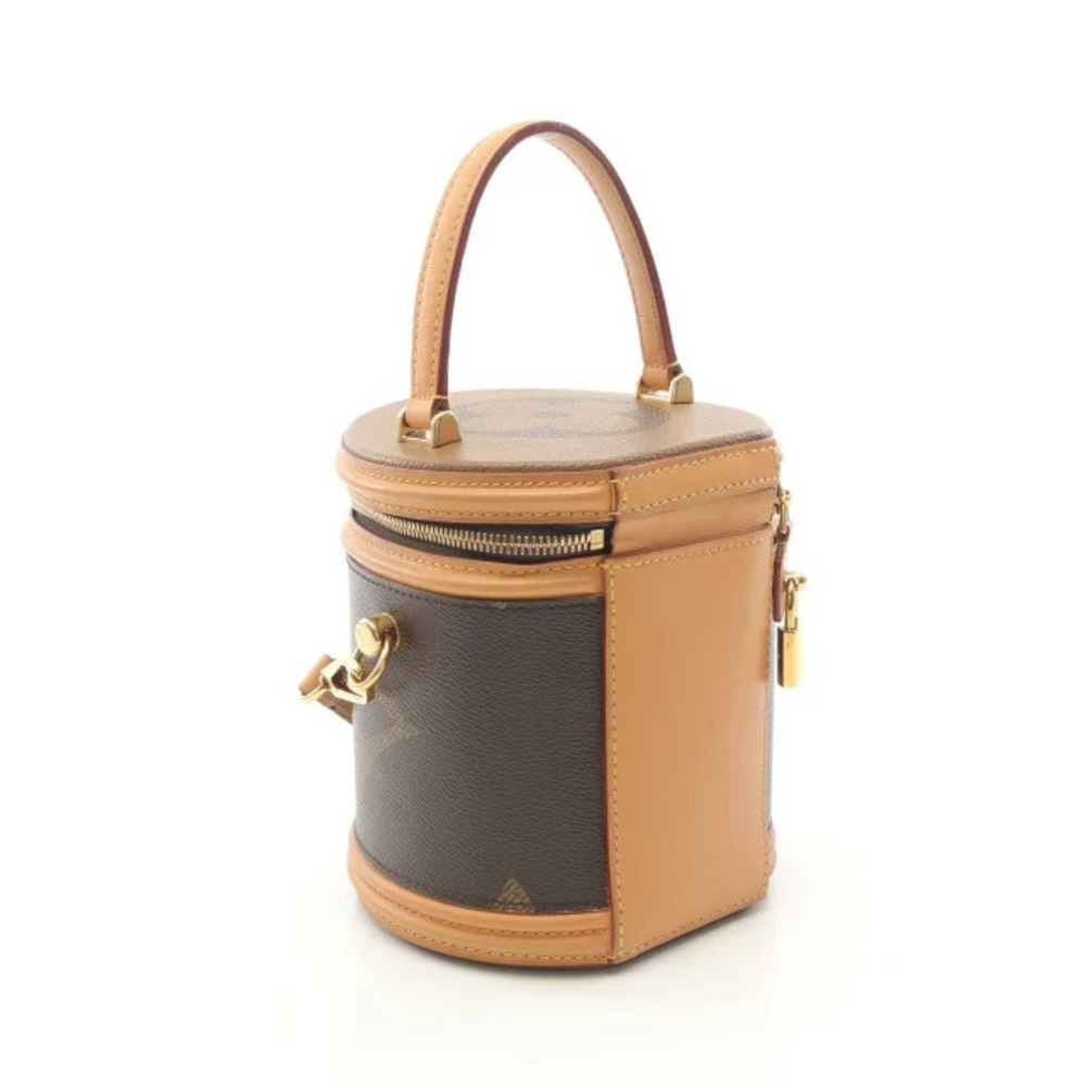 Louis Vuitton Brown Monogram Leather Cannes Canvas Giant Multicolor Handbag